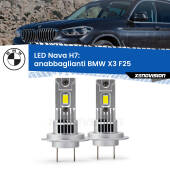 0 Anabbaglianti LED BMW X3 F25 2010 - 2016: H7 Nava H7: Kit LED Nava 20.000Lumen