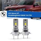 0 Anabbaglianti LED BMW X4 F26 2014 - 2017: H7 Nava H7: Kit LED Nava 20.000Lumen