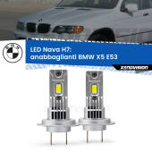 0 Anabbaglianti LED BMW X5 E53 1999 - 2003: H7 Nava H7: Kit LED Nava 20.000Lumen
