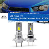 0 Anabbaglianti LED Chevrolet Aveo II T300 2011 - 2021: H7 Nava H7: Kit LED Nava 20.000Lumen