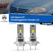 0 Anabbaglianti LED Citroën C3  2002 - 2009: H7 Nava H7: Kit LED Nava 20.000Lumen