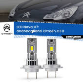 0 Anabbaglianti LED Citroën C3 II 2009 - 2016: H7 Nava H7: Kit LED Nava 20.000Lumen