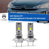 0 Anabbaglianti LED Citroën C4 Aircross restyling: H7 Nava H7: Kit LED Nava 20.000Lumen