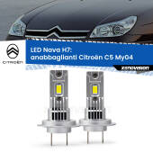 0 Anabbaglianti LED Citroën C5 My04 2004 - 2008: H7 Nava H7: Kit LED Nava 20.000Lumen