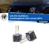 0 Anabbaglianti LED D1S 24,000Lm per Alfa romeo MiTo 2008 - 2018 D1S Kit trasformazione LED da lampade Xenon - Nuovo modello 2024 24000Lm