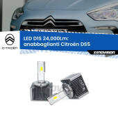 0 Anabbaglianti LED D1S 24,000Lm per Citroën DS5 2011 - 2015 D1S Kit trasformazione LED da lampade Xenon - Nuovo modello 2024 24000Lm