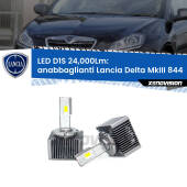 0 Anabbaglianti LED D1S 24,000Lm per Lancia Delta MkIII 844 2008 - 2014 D1S Kit trasformazione LED da lampade Xenon - Nuovo modello 2024  24000Lm