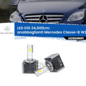 0 Anabbaglianti LED D1S 24,000Lm per Mercedes Classe-B W245 2005 - 2011 D1S Kit trasformazione LED da lampade Xenon - Nuovo modello 2024 24000Lm