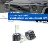0 Anabbaglianti LED D1S 24,000Lm per Mercedes Classe-G W463 1991 - 2004 D1S Kit trasformazione LED da lampade Xenon - Nuovo modello 2024  24000Lm