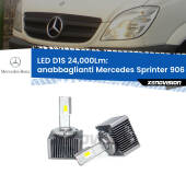 0 Anabbaglianti LED D1S 24,000Lm per Mercedes Sprinter 906 2006 - 2012 D1S Kit trasformazione LED da lampade Xenon - Nuovo modello 2024 24000Lm