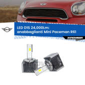 0 Anabbaglianti LED D1S 24,000Lm per Mini Paceman R61 2012 - 2016 D1S Kit trasformazione LED da lampade Xenon - Nuovo modello 2024 24000Lm