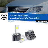 0 Anabbaglianti LED D1S 24,000Lm per VW Passat B6 2005 - 2010 D1S Kit trasformazione LED da lampade Xenon - Nuovo modello 2024 24000Lm