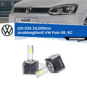 0 Anabbaglianti LED D3S per VW Polo 6R, 6C bixenon 24,000Lumen Canbus D3S: Kit trasformazione LED da lampade Xenon 24000Lm - Nuovo modello 2025