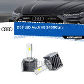 0 Anabbaglianti LED D5S 24,000Lumen per Audi A6 (C8) 2015 in poi D5S: Kit trasformazione LED da lampade Xenon 24.000Lm