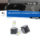 0 Anabbaglianti LED D5S 24,000Lumen per DS DS 7 Crossback 2022 in poi D5S: Kit trasformazione LED da lampade Xenon 24.000Lm