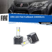 0 Anabbaglianti LED D5S 24,000Lumen per Fiat Fullback  2016 - 2019 D5S: Kit trasformazione LED da lampade Xenon 24.000Lm