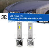 0 Anabbaglianti LED Daewoo Evanda 2002 - 2005: H1 Nava H1: Kit LED Nava 20.000Lumen