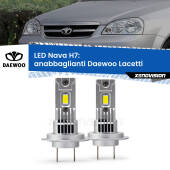 0 Anabbaglianti LED Daewoo Lacetti 2004 - 2005: H7 Nava H7: Kit LED Nava 20.000Lumen