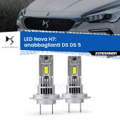 0 Anabbaglianti LED DS DS 5 2015 in poi: H7 Nava H7: Kit LED Nava 20.000Lumen
