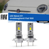 0 Anabbaglianti LED Fiat 500 2007 - 2015: H7 Nava H7: Kit LED Nava 20.000Lumen