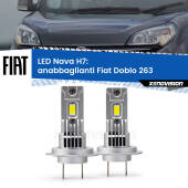 0 Anabbaglianti LED Fiat Doblo 263 2010 - 2016: H7 Nava H7: Kit LED Nava 20.000Lumen