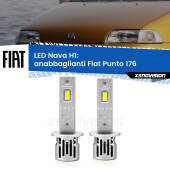 0 Anabbaglianti LED Fiat Punto 176 a parabola doppia: H1 Nava H1: Kit LED Nava 20.000Lumen