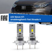 0 Anabbaglianti LED Fiat Strada II 2º restyling: H7 Nava H7: Kit LED Nava 20.000Lumen