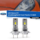 0 Anabbaglianti LED Ford Fiesta Mk6 faro lenticolare: H7 Nava H7: Kit LED Nava 20.000Lumen