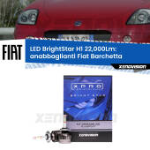 0 Anabbaglianti LED H1 22,000Lm per Fiat Barchetta  1995 - 2005 H1: Kit LED BrightStar 22000Lm