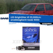 0 Anabbaglianti LED H1 22,000Lm per Saab 9000 a parabola doppia H1: Kit LED BrightStar 22000Lm