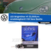 0 Anabbaglianti LED H1 22,000Lm per VW New Beetle 1998 - 2005 H1: Kit LED BrightStar 22000Lm