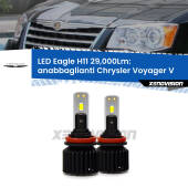 0 Anabbaglianti LED H11 29,000Lm per Chrysler Voyager V  2007 - 2016 H11: Kit LED Eagle 29.000Lumen