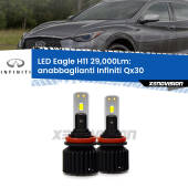 0 Anabbaglianti LED H11 29,000Lm per Infiniti QX30 2016 - 2019 H11: Kit LED Eagle 29.000Lumen