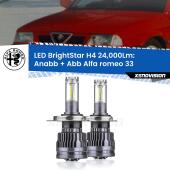 H4: Kit LED BrightStar 24.000Lm