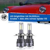H4: Kit LED BrightStar 24.000Lm