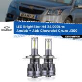 H4: Kit LED BrightStar 24.000Lm