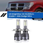 H4: Kit LED BrightStar 24.000Lm