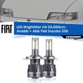 H4: Kit LED BrightStar 24.000Lm