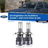 H4: Kit LED BrightStar 24.000Lm