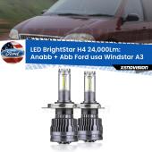 H4: Kit LED BrightStar 24.000Lm