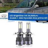 H4: Kit LED BrightStar 24.000Lm