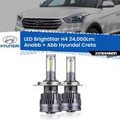 H4: Kit LED BrightStar 24.000Lm