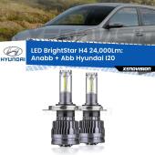 H4: Kit LED BrightStar 24.000Lm