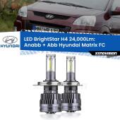 H4: Kit LED BrightStar 24.000Lm