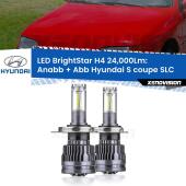 H4: Kit LED BrightStar 24.000Lm