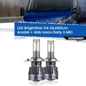 H4: Kit LED BrightStar 24.000Lm