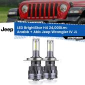 H4: Kit LED BrightStar 24.000Lm