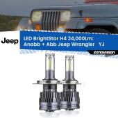 H4: Kit LED BrightStar 24.000Lm