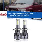 H4: Kit LED BrightStar 24.000Lm