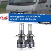H4: Kit LED BrightStar 24.000Lm